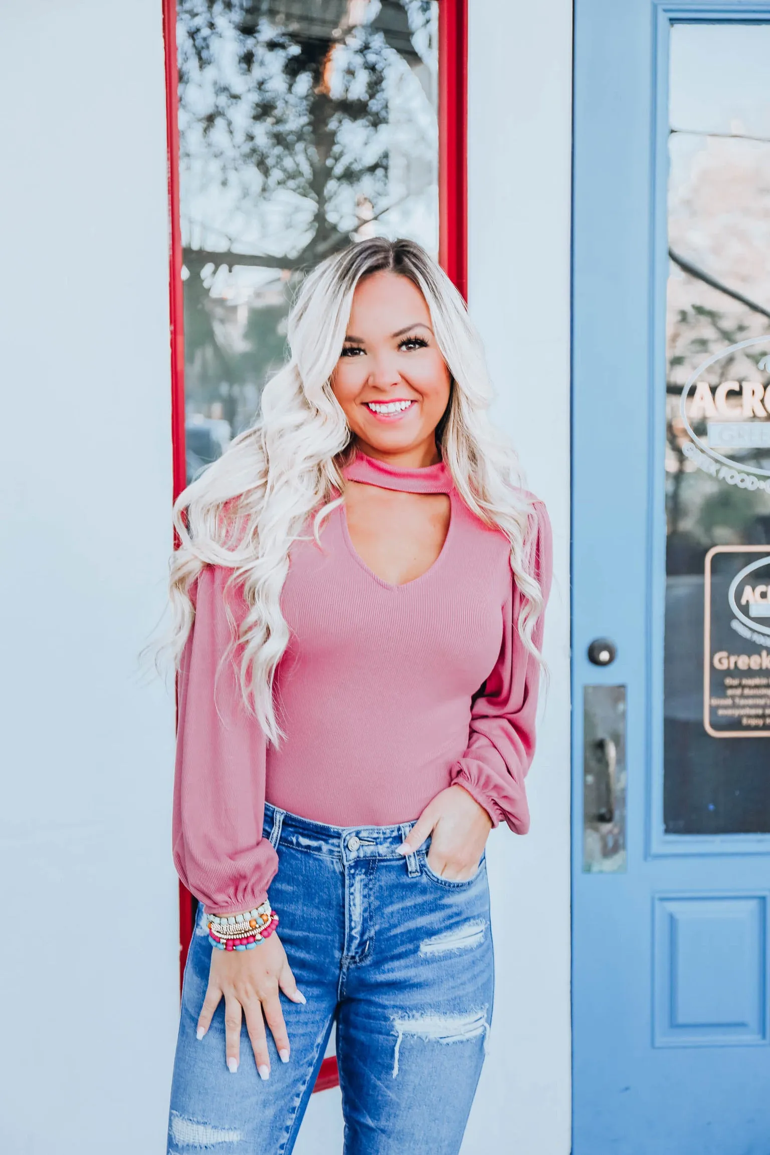 Feeling Beautiful Bodysuit - Mauve