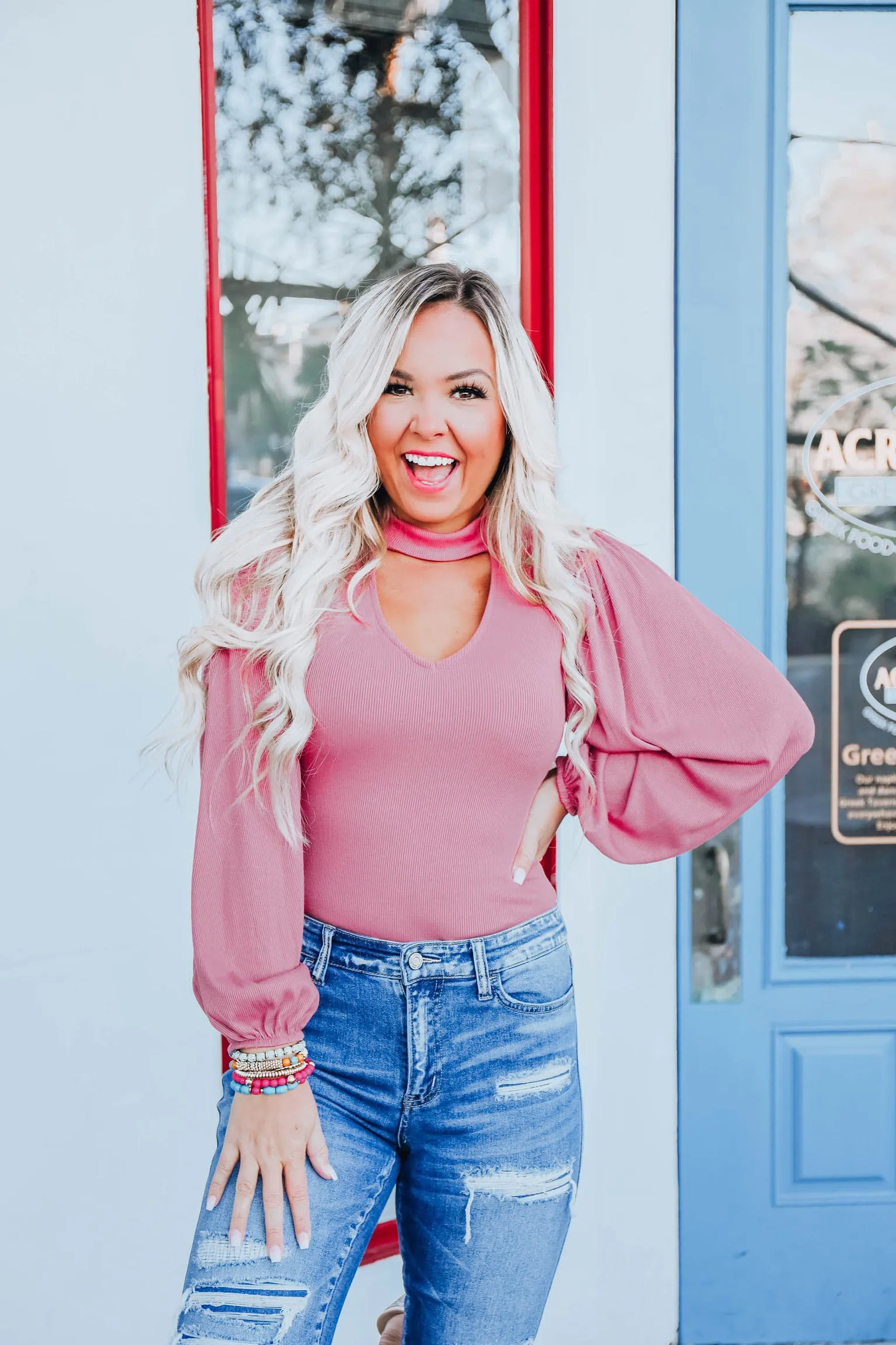 Feeling Beautiful Bodysuit - Mauve