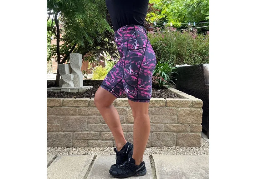 Feline Fantasy Long Shorts with pockets