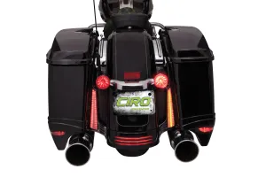Filler Panel Lights for '14-up Street Glides & Road Glides, Black