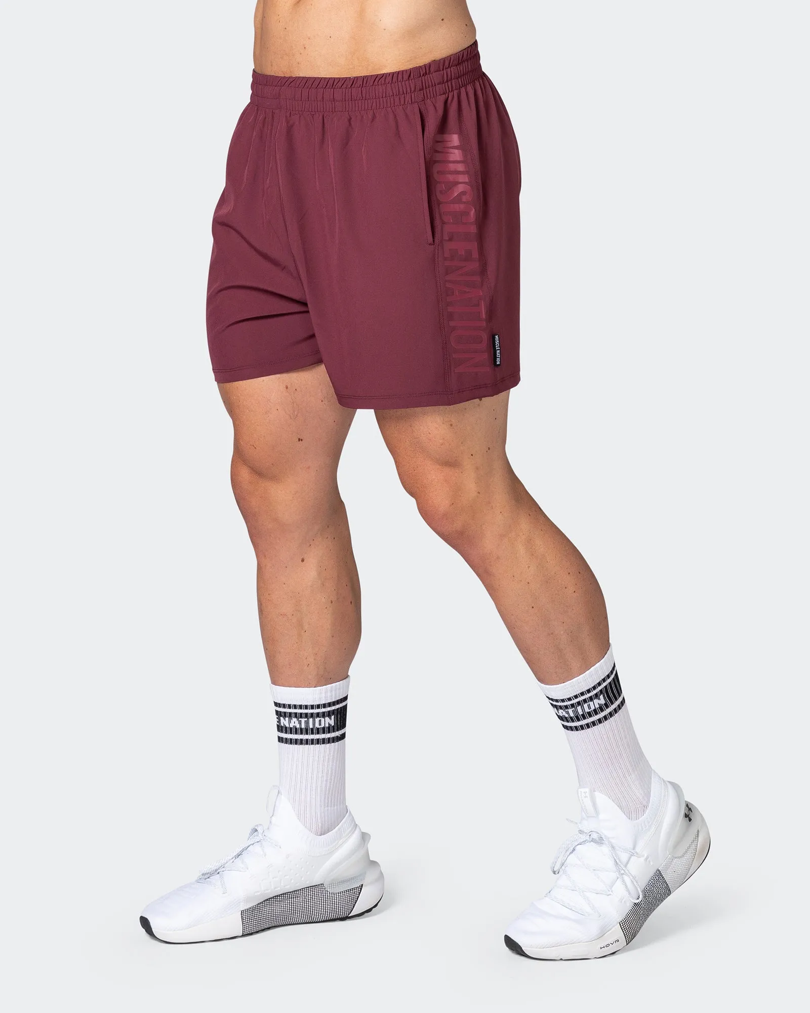 Function 4" Shorts - Wine