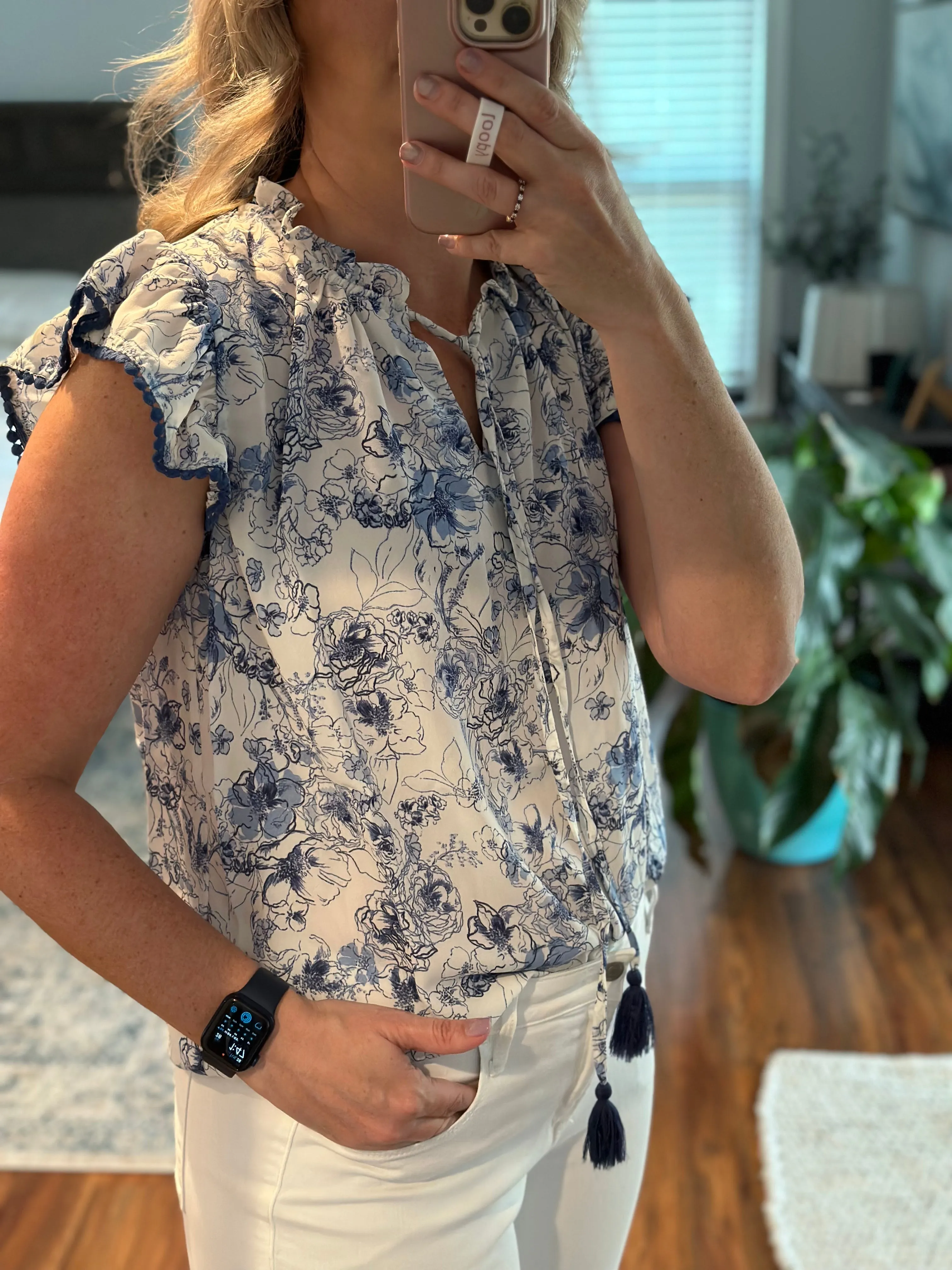Garden Party Blouse