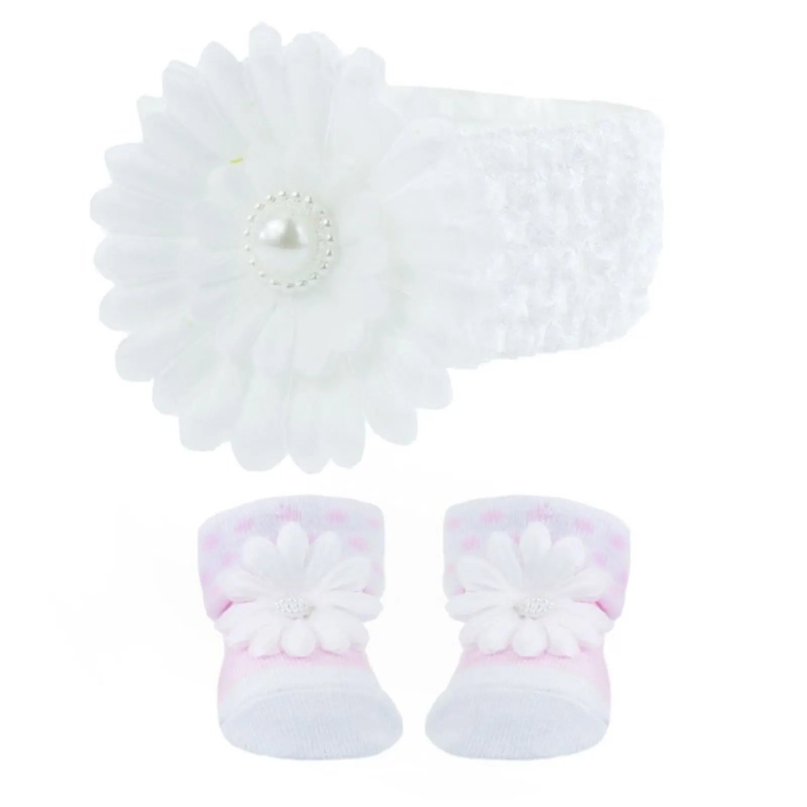 Girls Headband & Socks Set
