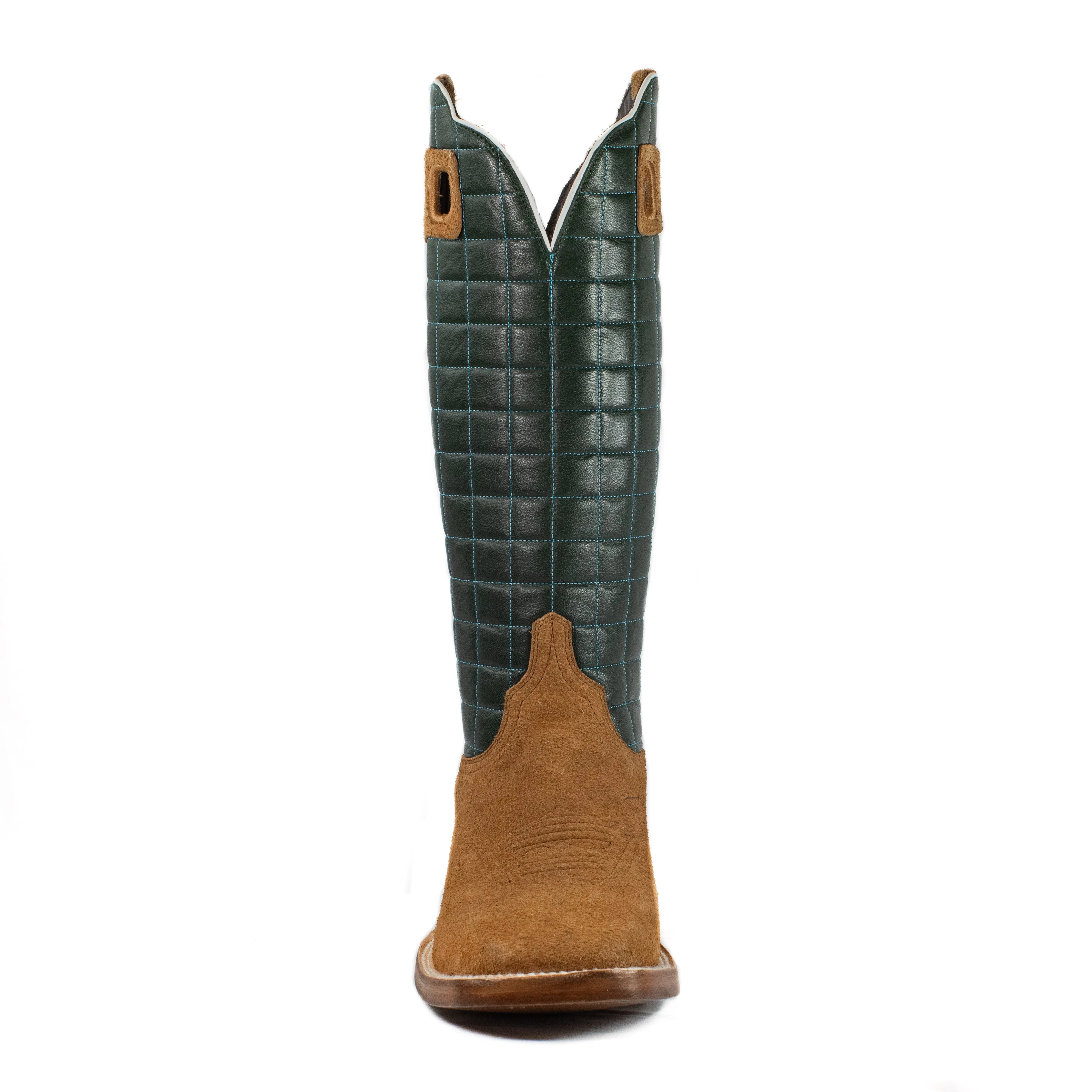Gus(Butyl Sole) - Square Toe - Cognac