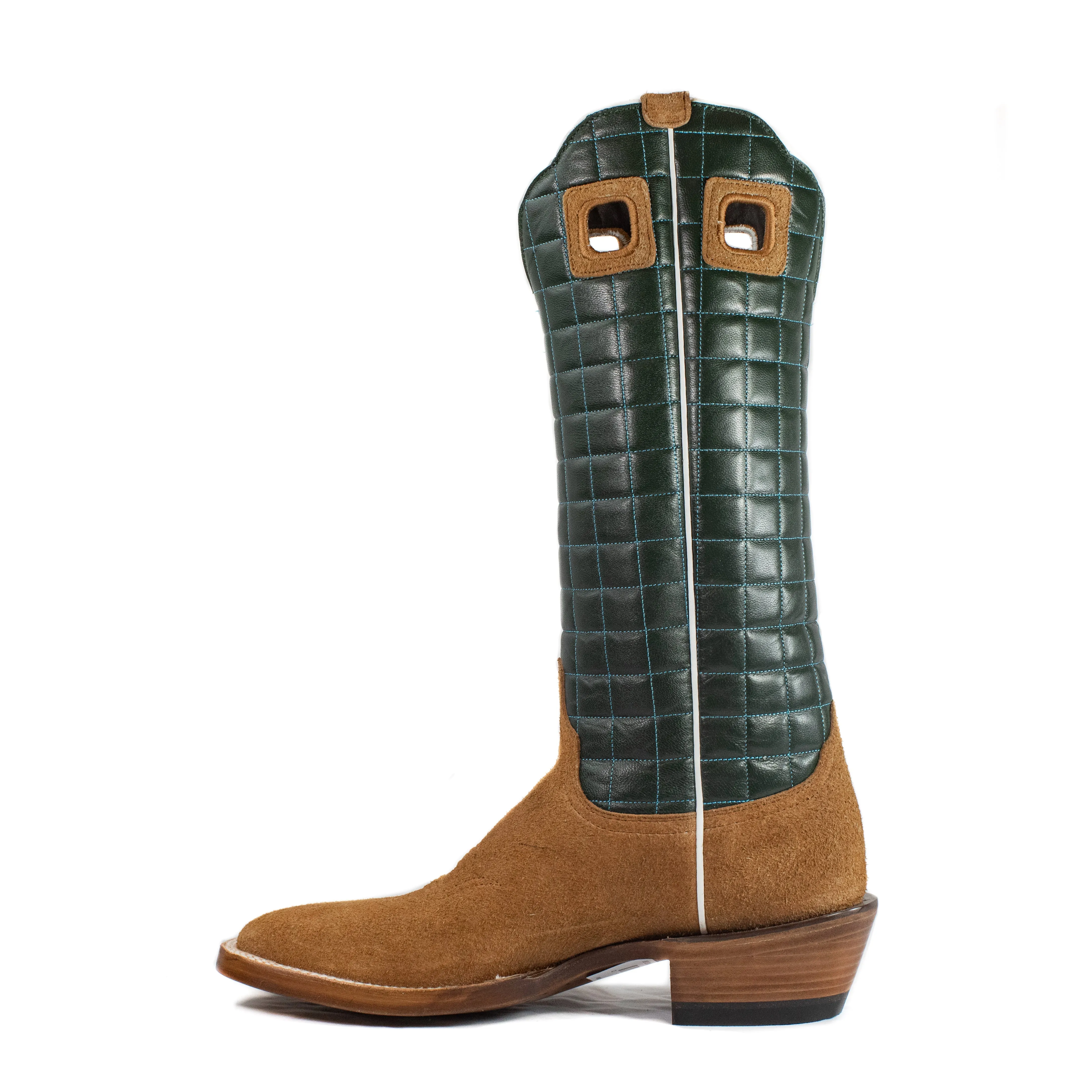 Gus(Butyl Sole) - Square Toe - Cognac