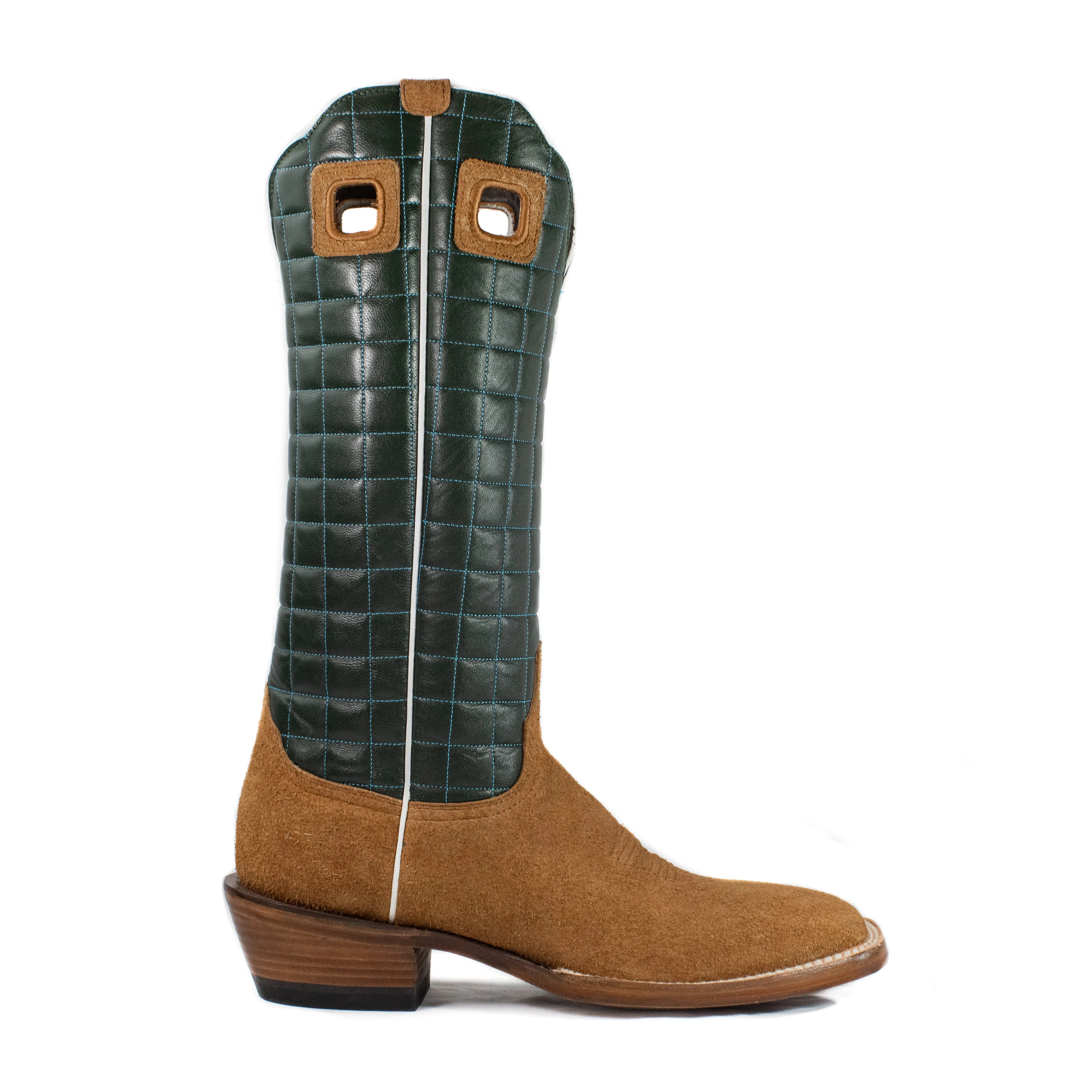 Gus(Butyl Sole) - Square Toe - Cognac