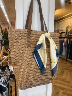 HAVEN WOVEN TOTE