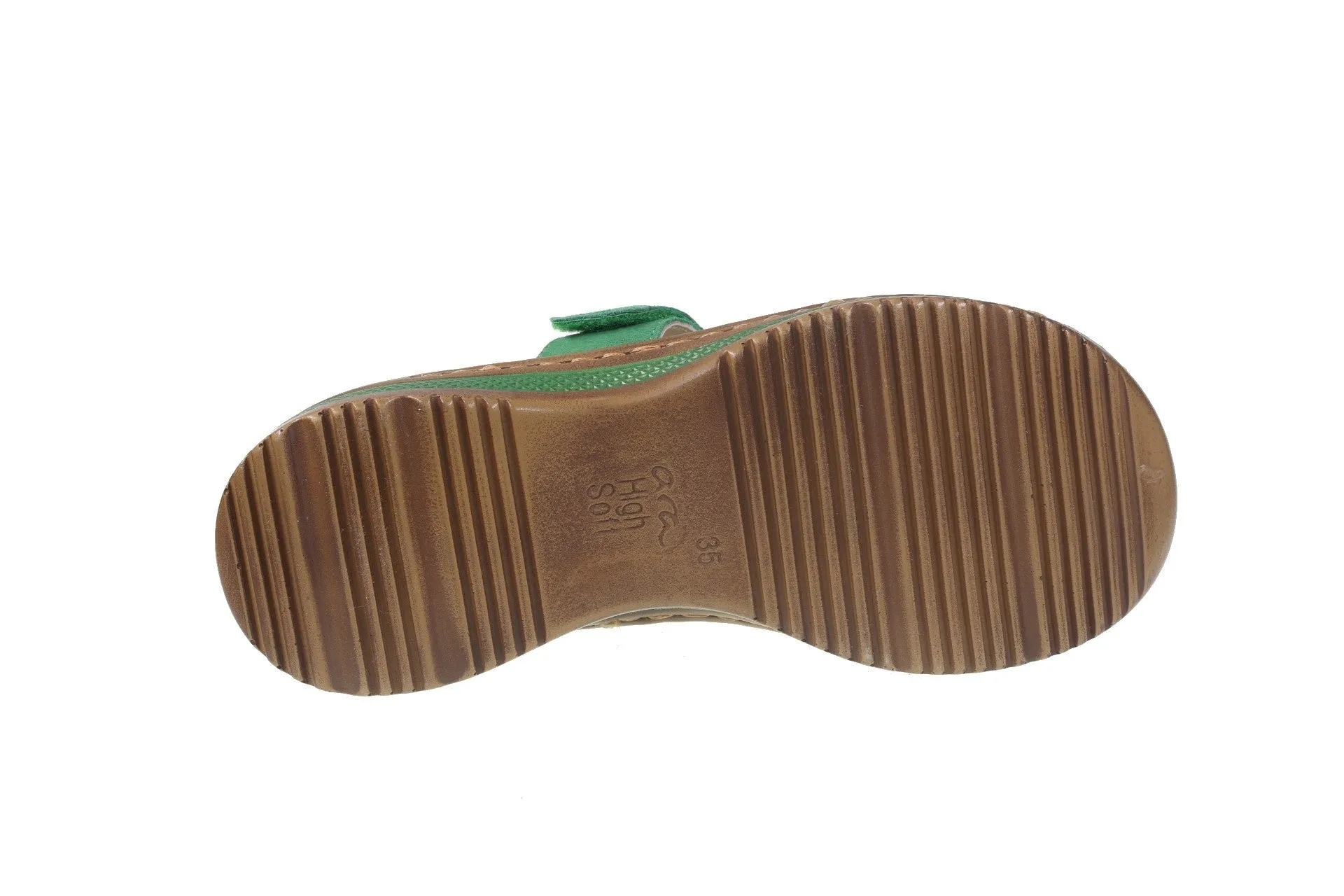 'Hawaii' women's slide sandal - green