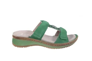 'Hawaii' women's slide sandal - green