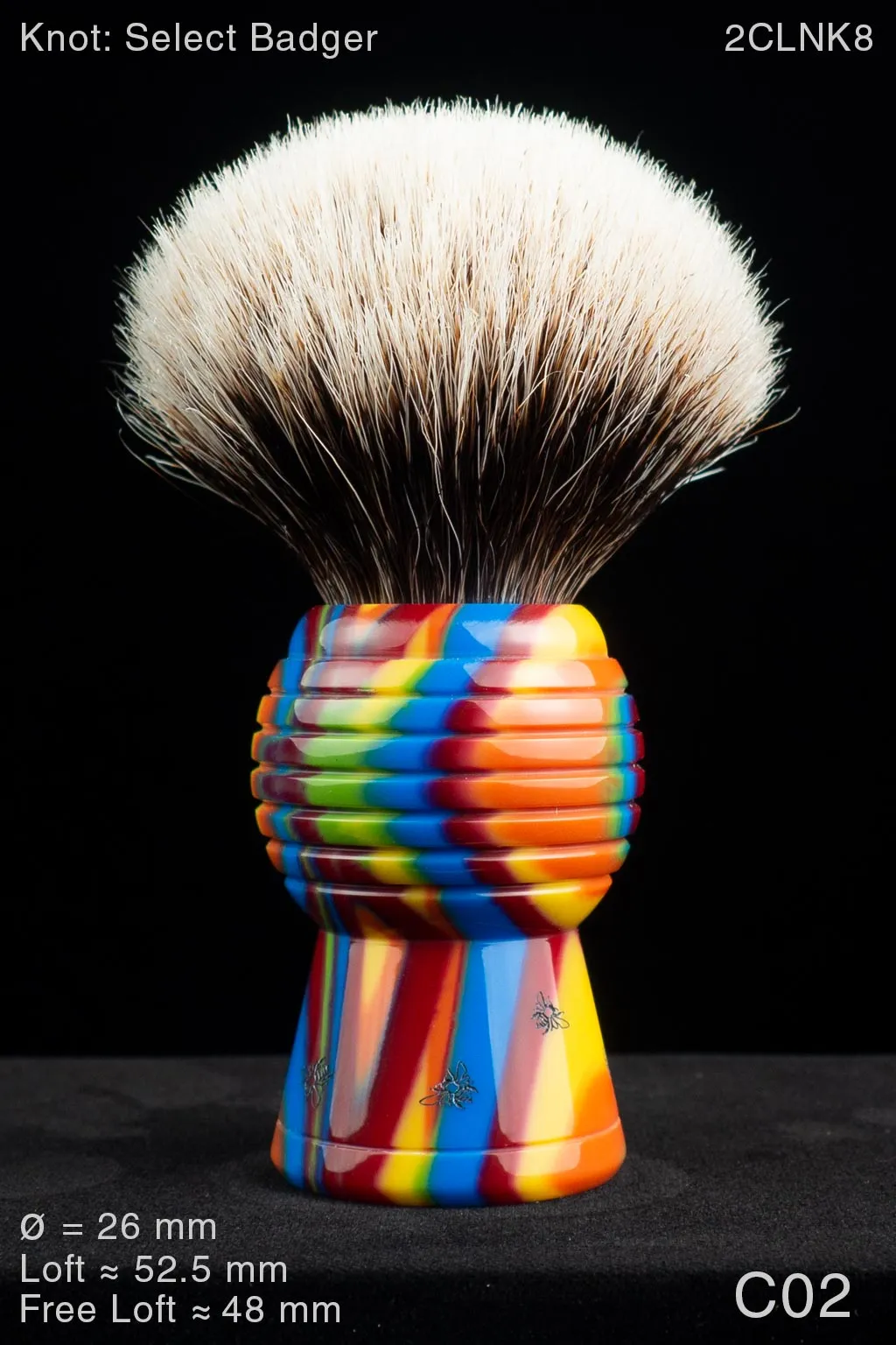 High-rise Beehive 26 mm Disco