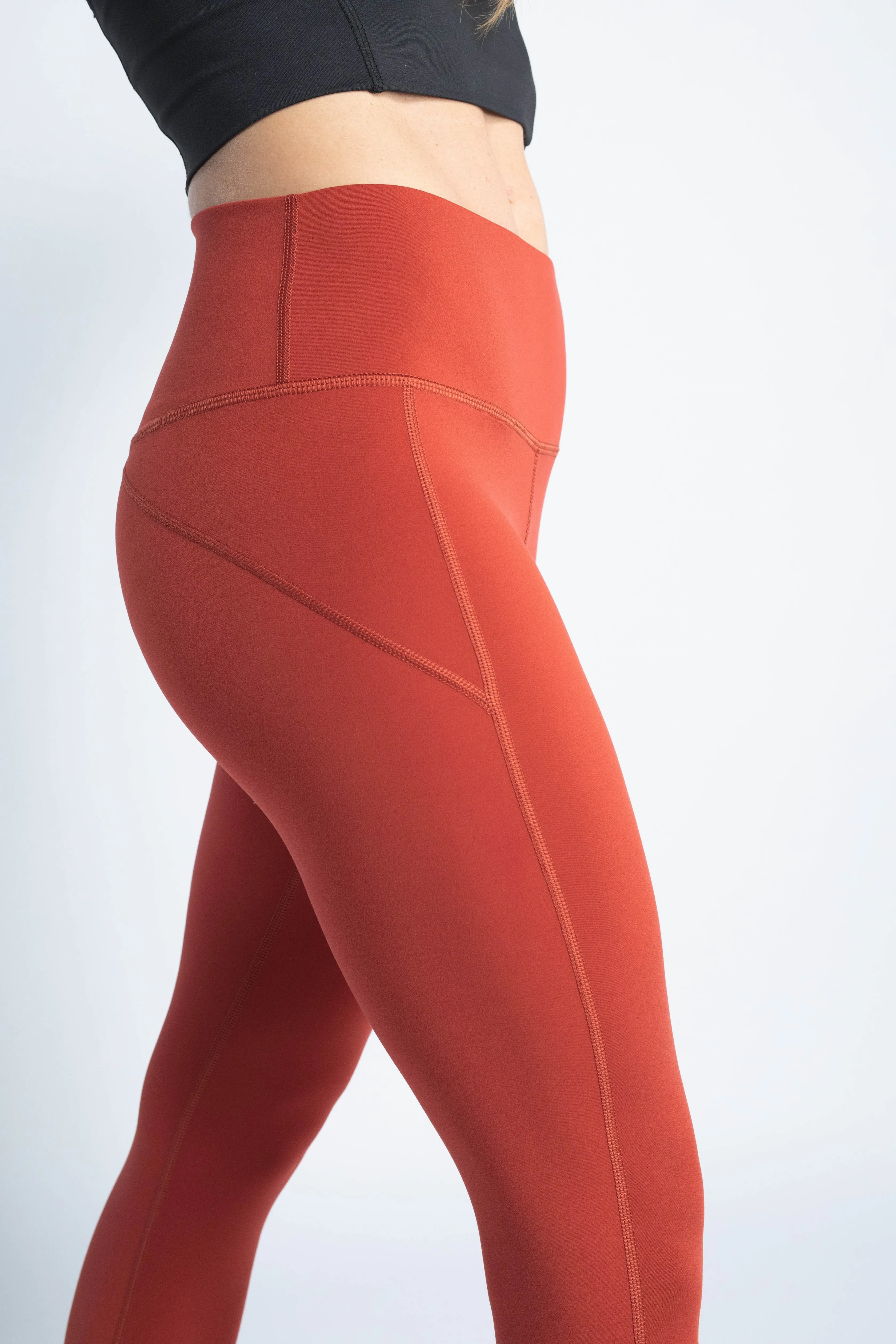 High-Waisted Leggings Antelope