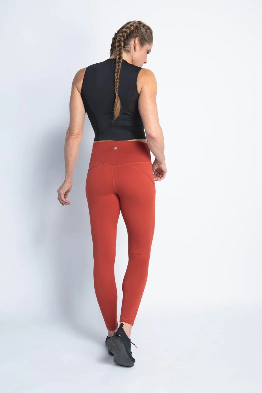 High-Waisted Leggings Antelope