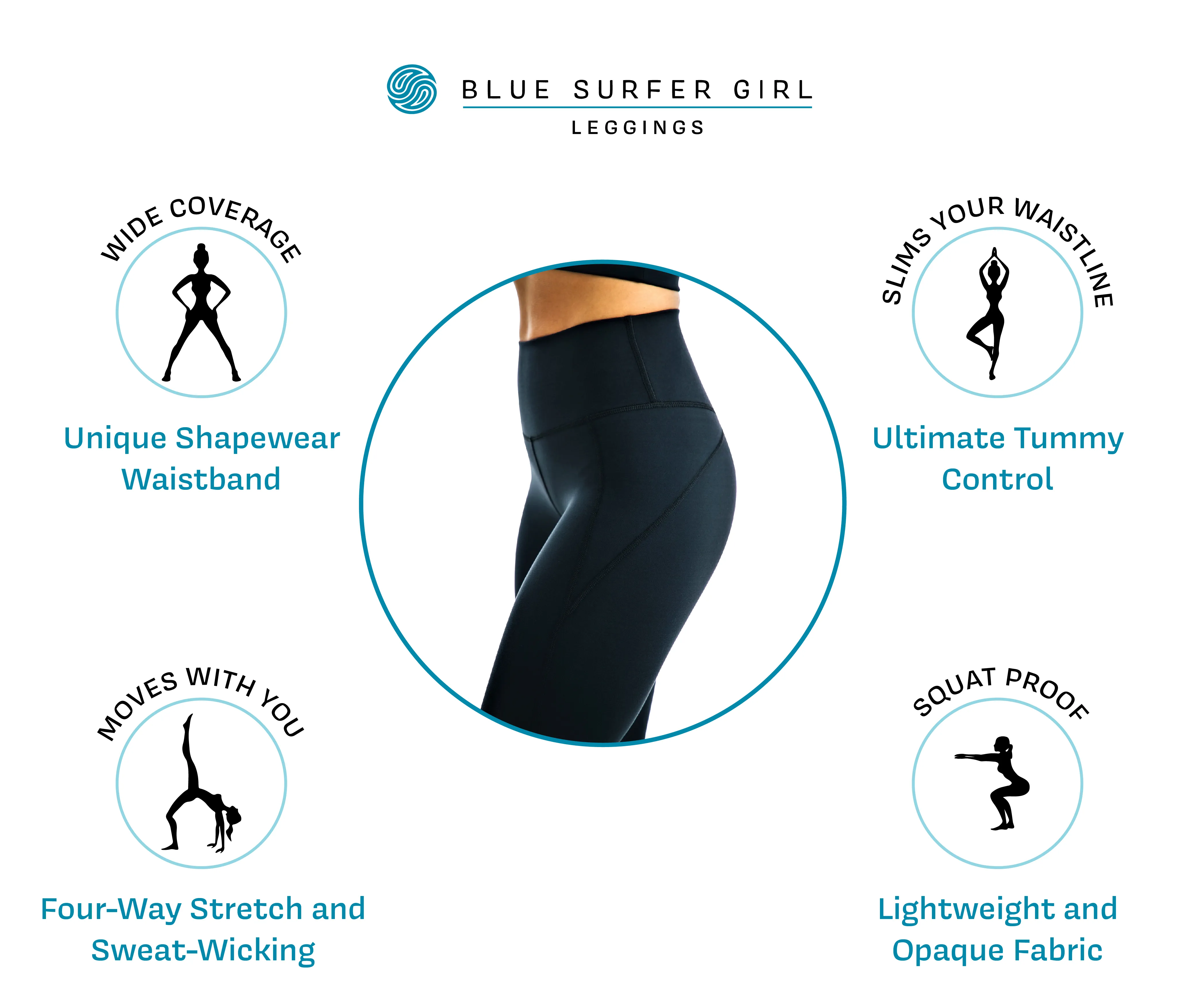 High-Waisted Leggings Antelope