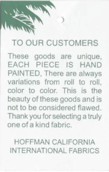 Hoffman Fabrics Bourbon Bison Buffalo Batik Fat Quarter S2352-572-Bourbon