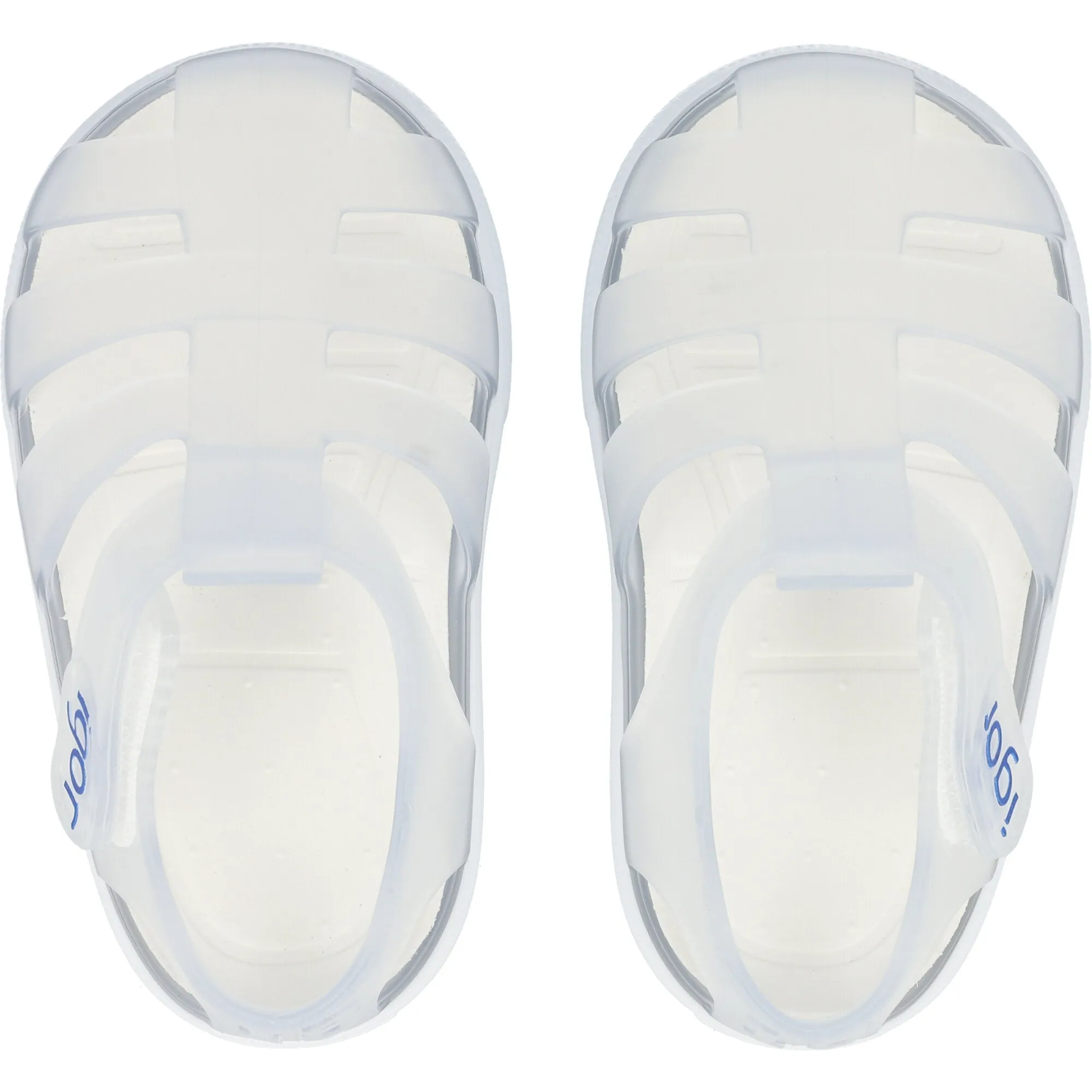 Igor Star Transparent White Sandals