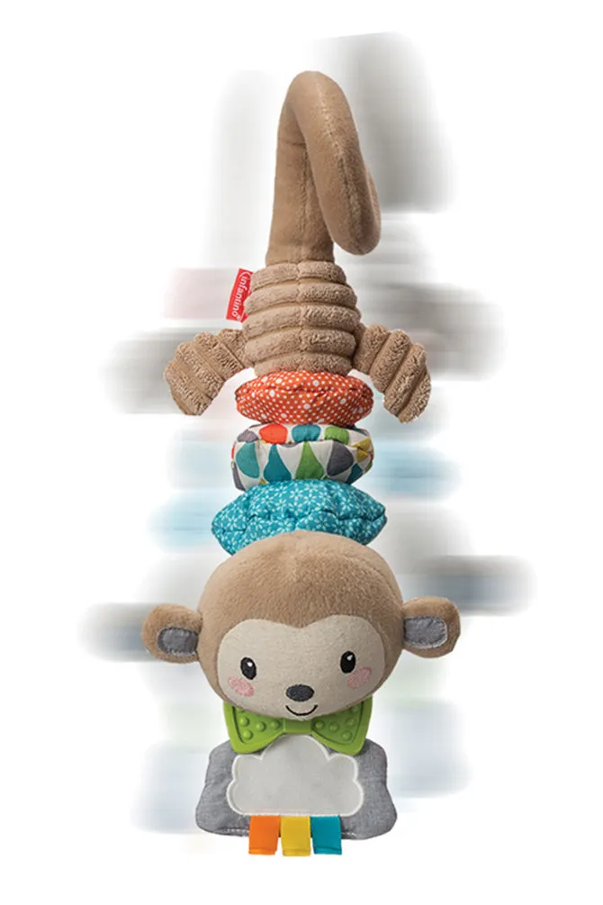 Infantino Go Gaga Musical Pull Down Monkey