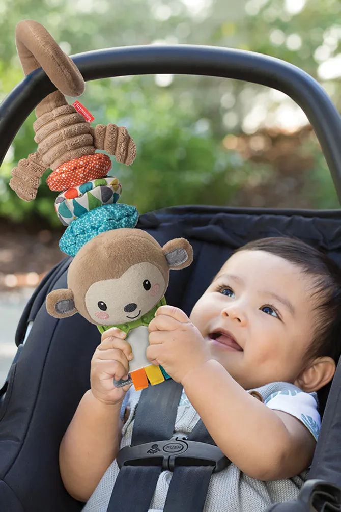 Infantino Go Gaga Musical Pull Down Monkey