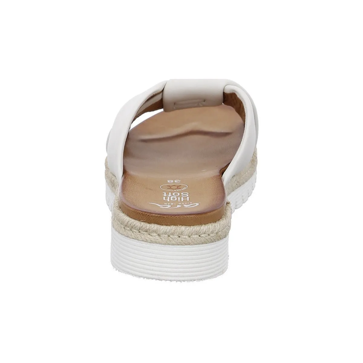 'Jamaika' women's slide sandal - off white