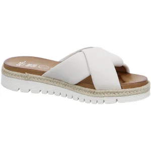 'Jamaika' women's slide sandal - off white