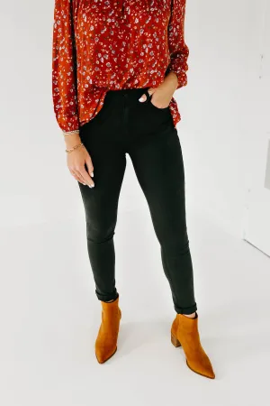 Kan Can Gemma 10 Inch High Rise Skinny - KC7249 Dark Olive
