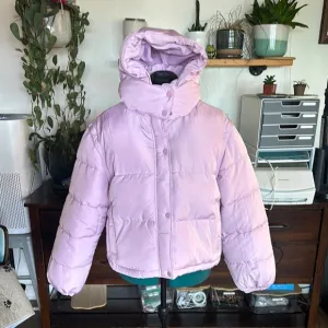 Kids Lilac Puffer Jacket