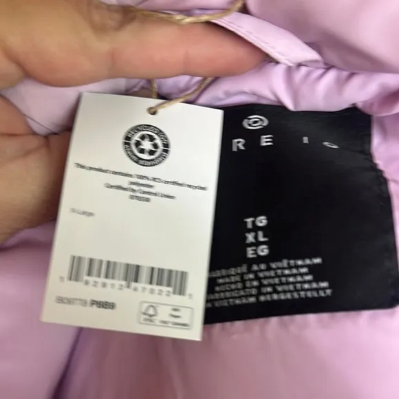 Kids Lilac Puffer Jacket