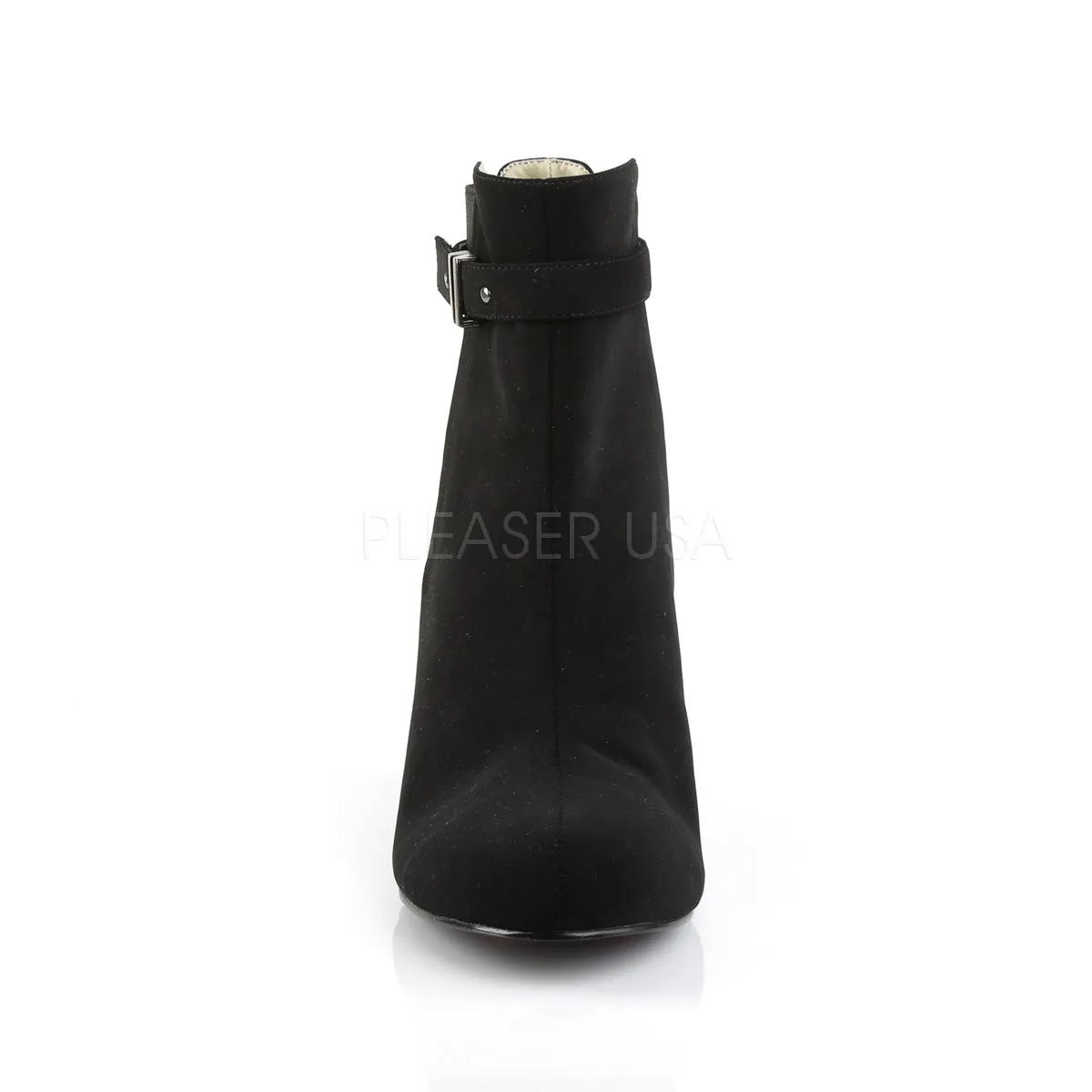 KIMBERLY-102  Black Nubuck Suede