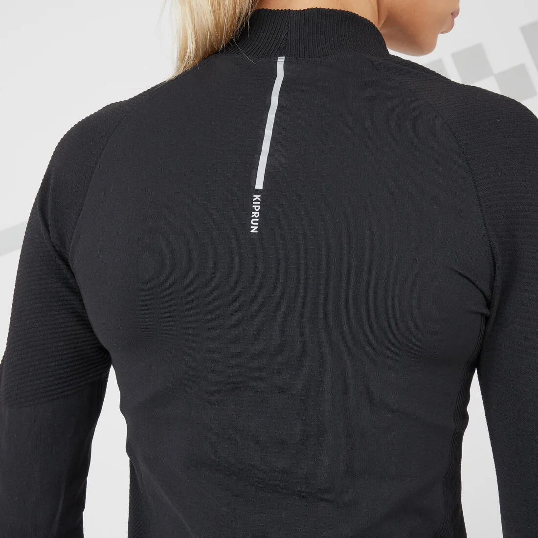 KIPRUN SKINCARE WOMEN'S LONG-SLEEVED SEAMLESS RUNNING T-SHIRT