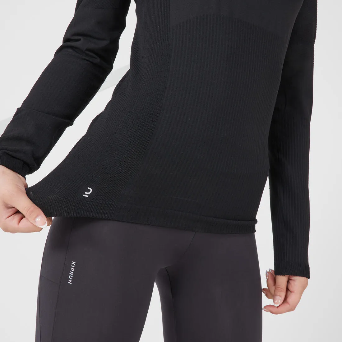 KIPRUN SKINCARE WOMEN'S LONG-SLEEVED SEAMLESS RUNNING T-SHIRT