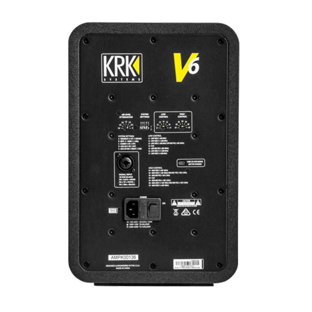 KRK V6 S4 Studio Monitor - Single