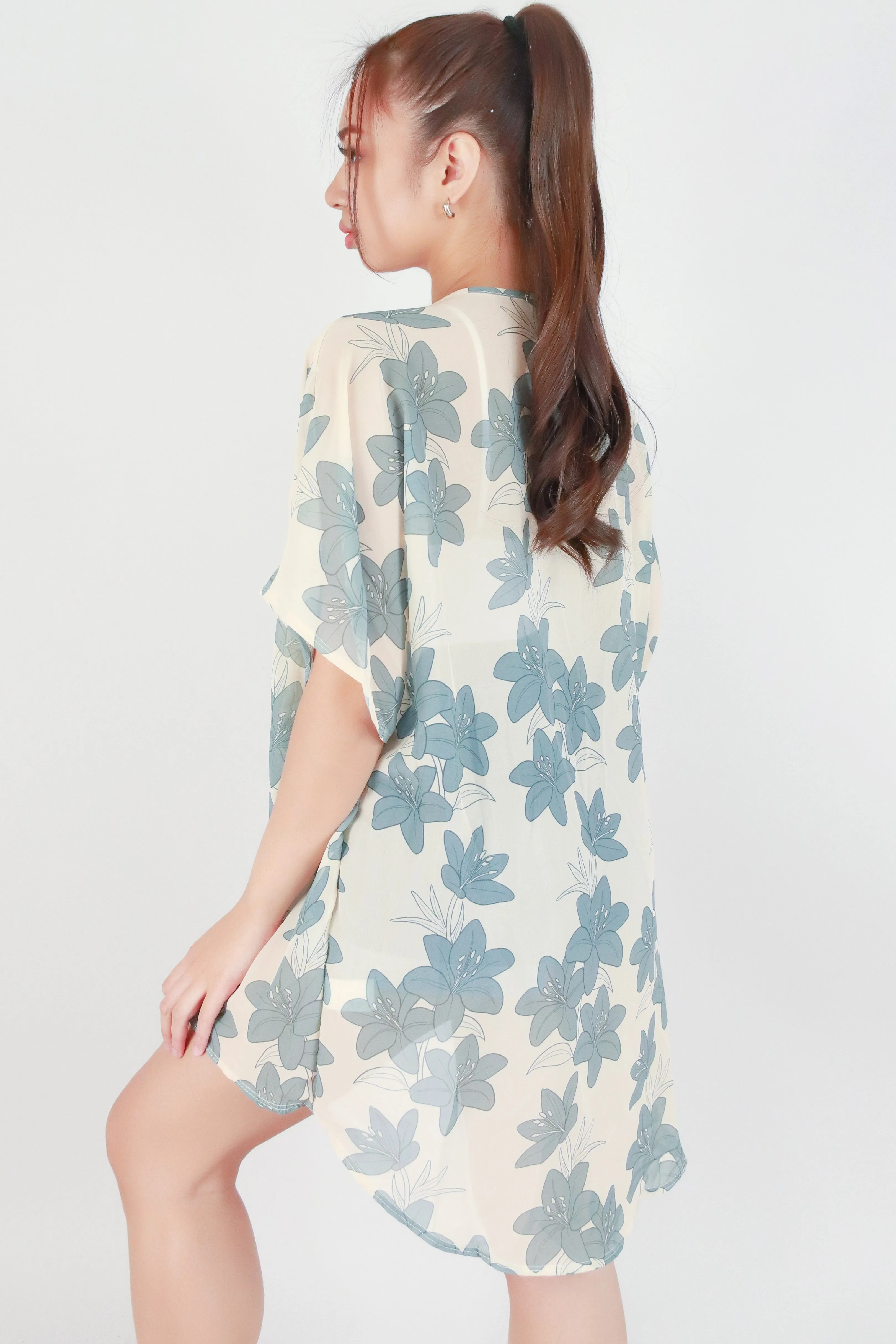 LILY CHIFFON CARDIGAN