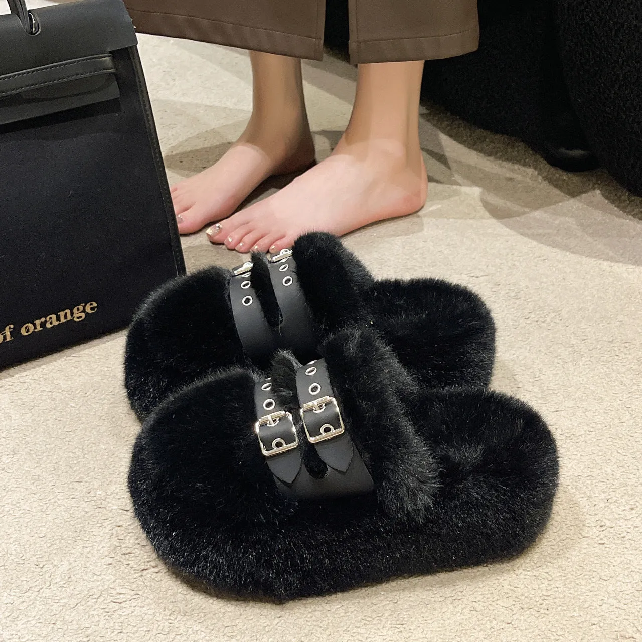 Lynda – Thick Wrap Slippers for Women