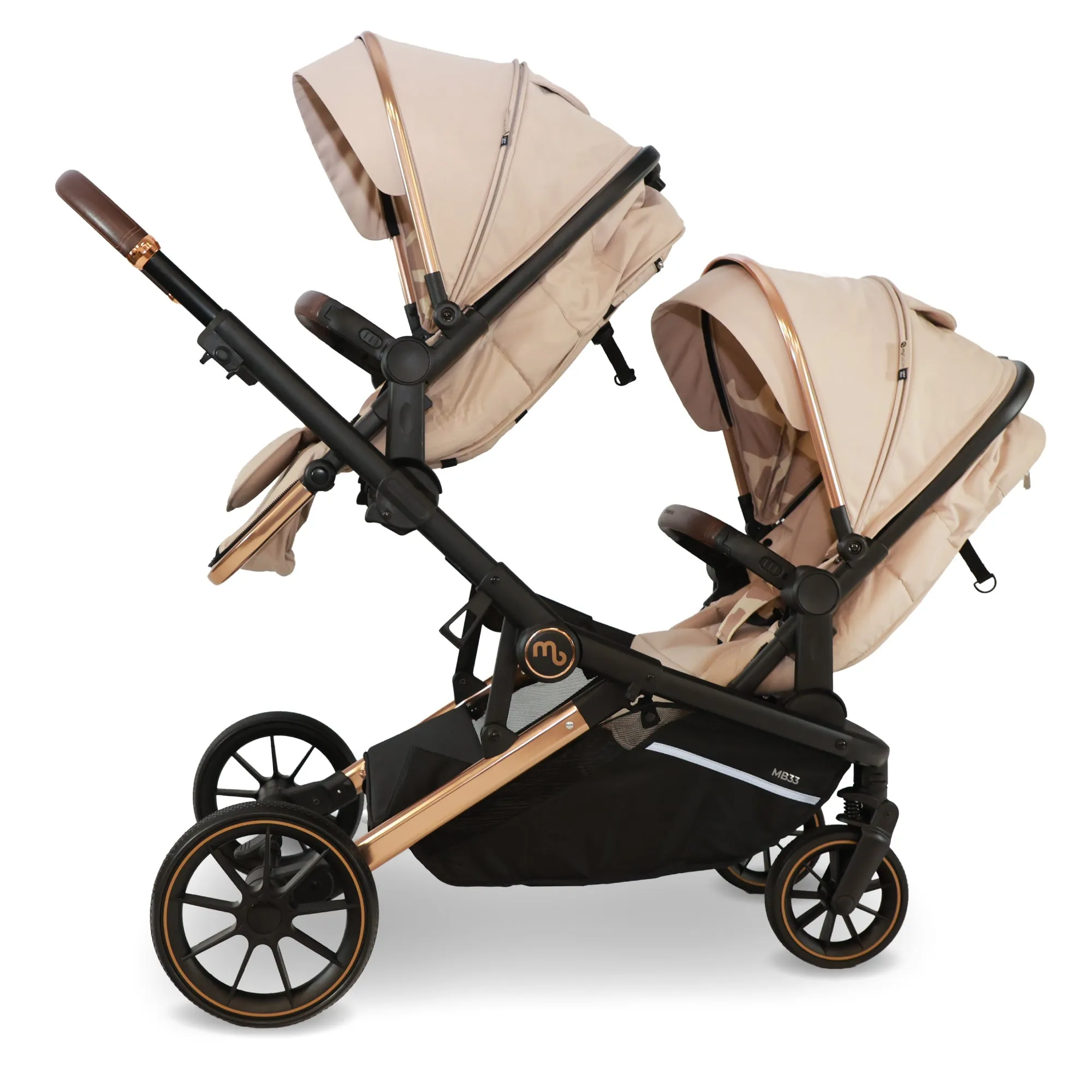 MB33 Tandem Pushchair - Giraffe