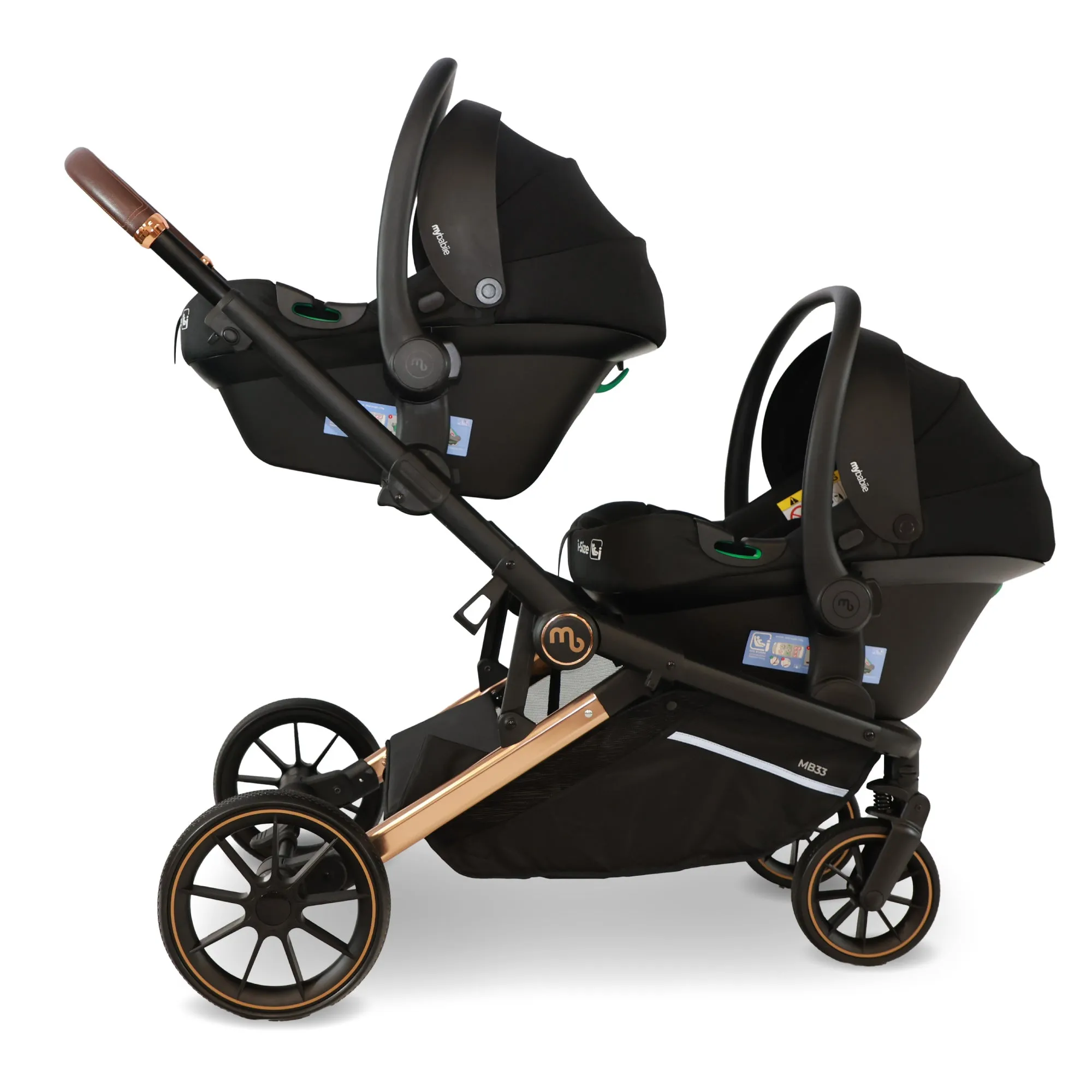MB33 Tandem Pushchair - Giraffe