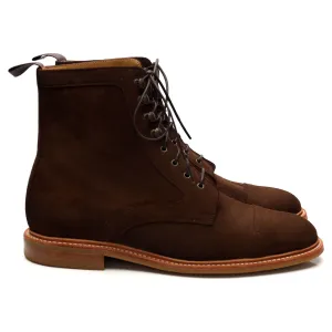 'Melksham' Brown Suede Boots UK 7.5 F