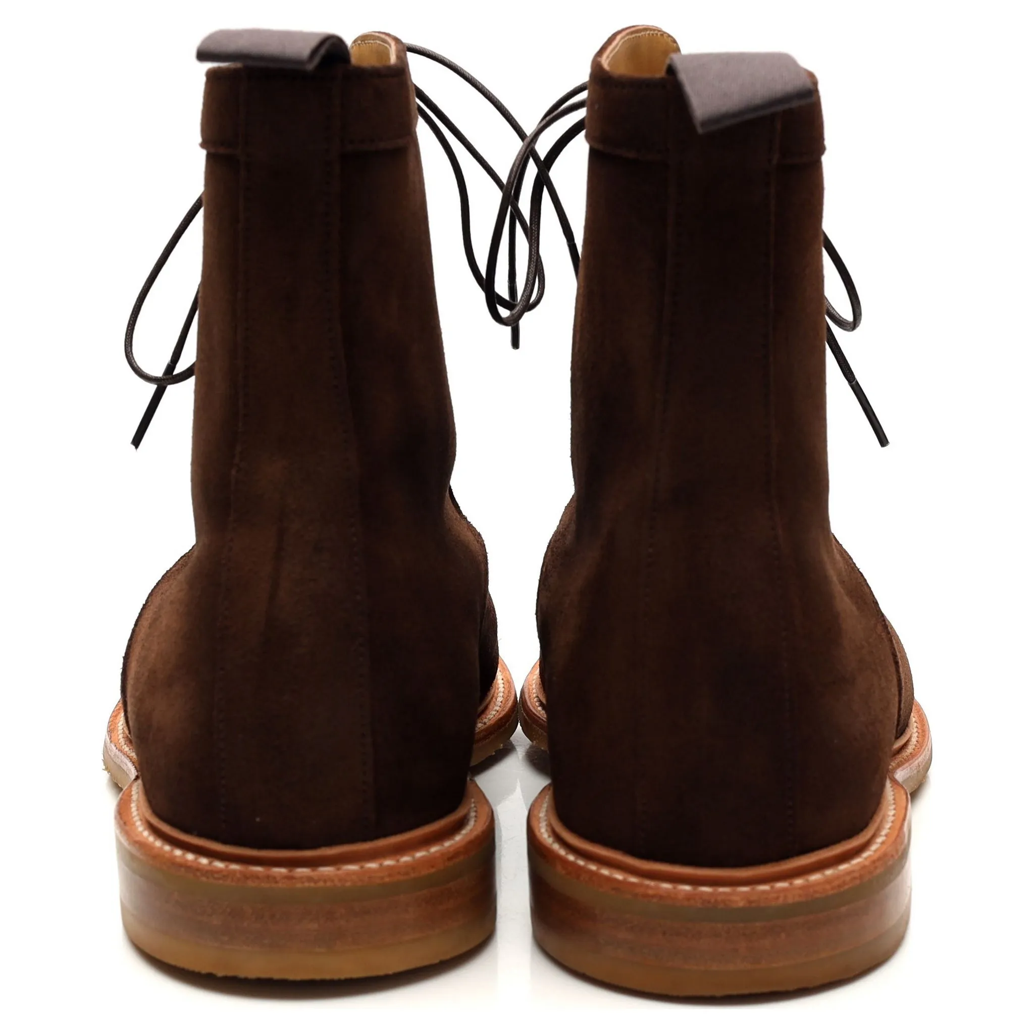 'Melksham' Brown Suede Boots UK 7.5 F