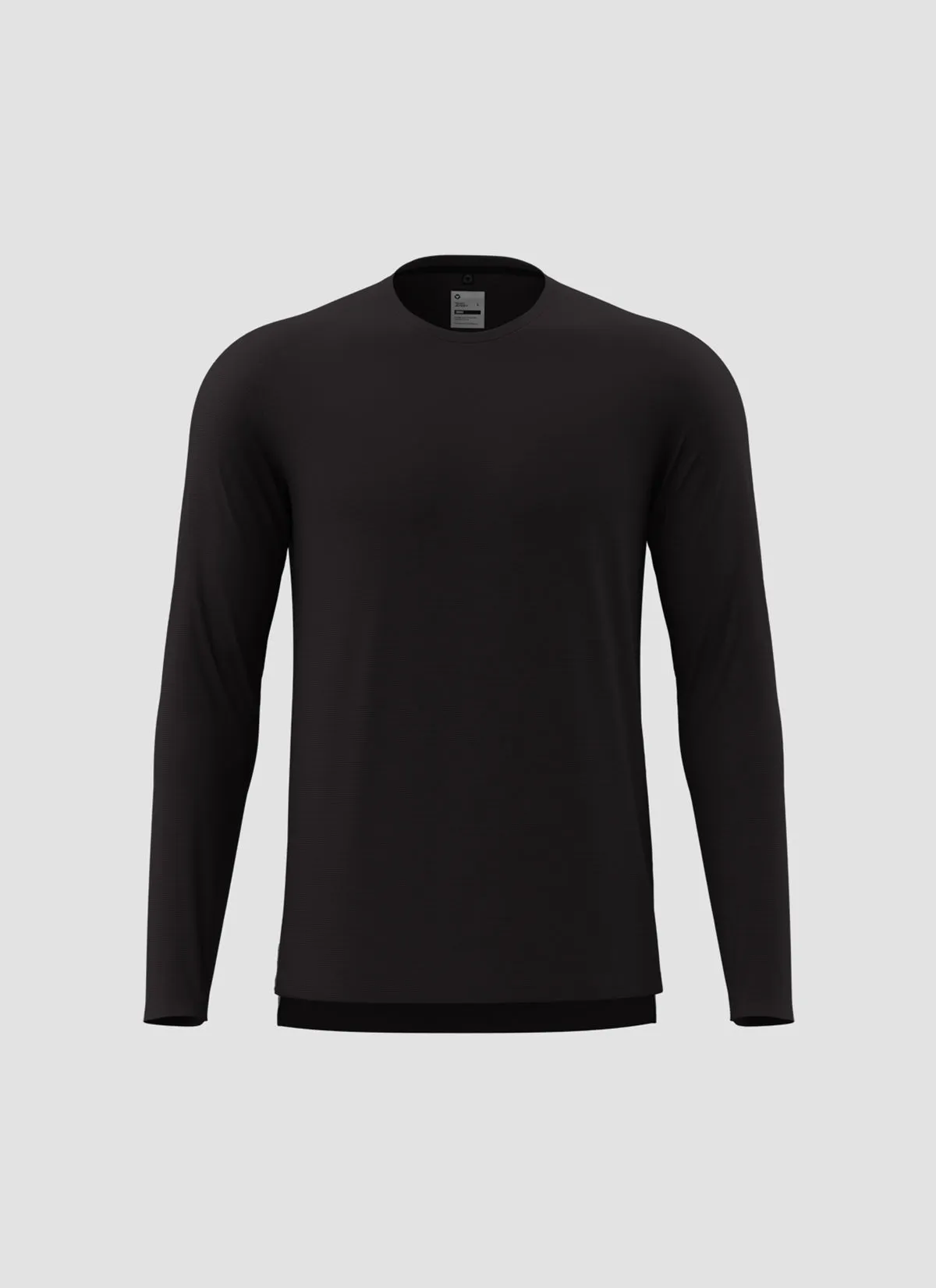 Men's Dry LS Tee - Black Reflective
