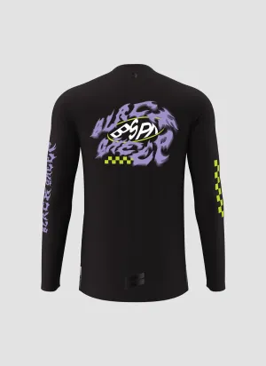 Men's Dry LS Tee - Neon Black