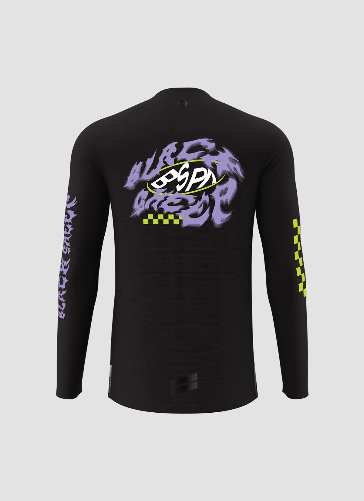Men's Dry LS Tee - Neon Black