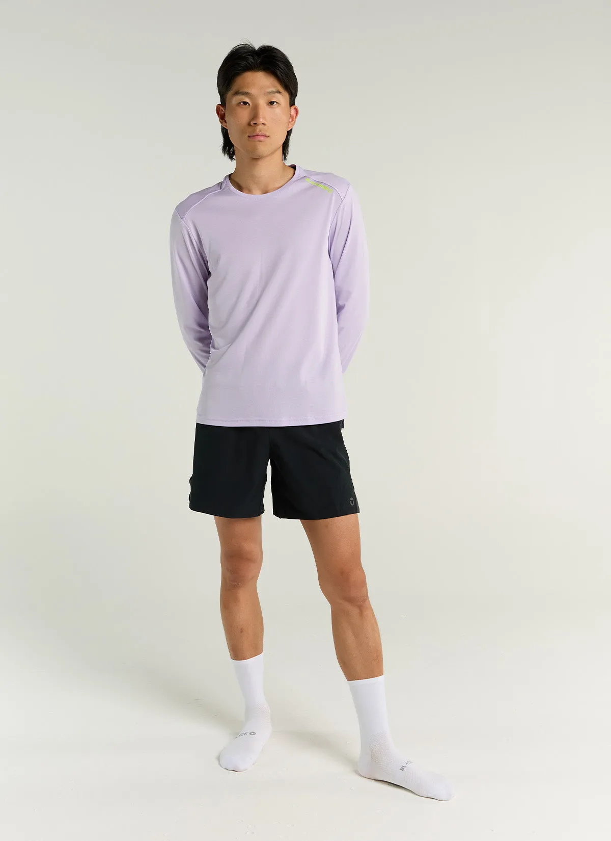 Men's Dry LS Tee - Pastel Lilac