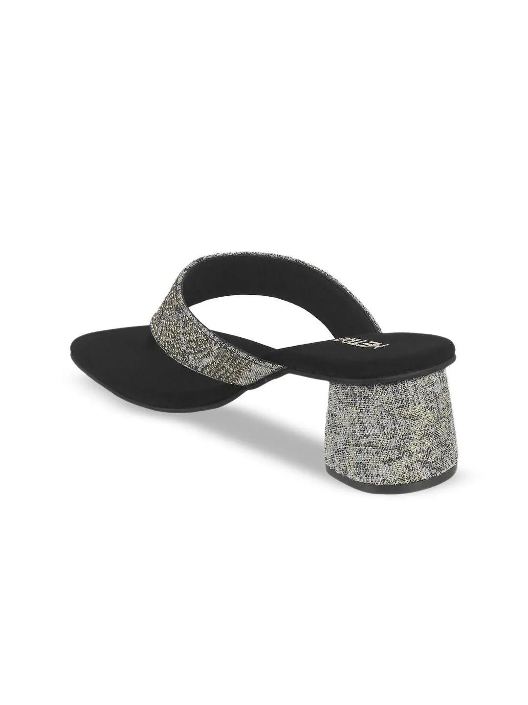 Metro Women Square Toe Block Sandals