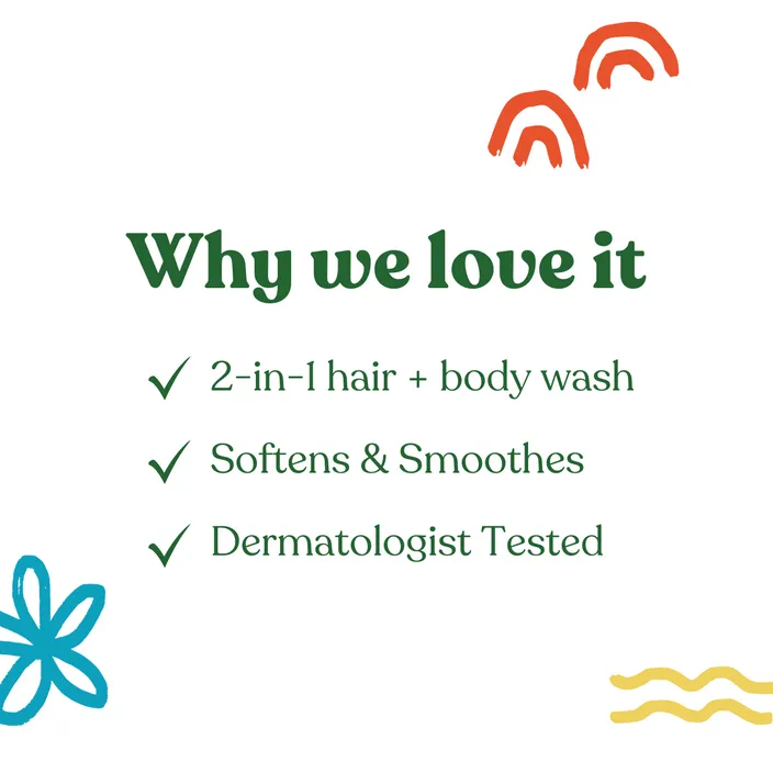 Mini Bloom Fresh N' Clean - 2-n-1 Hair   Body Wash