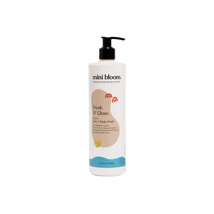 Mini Bloom Fresh N' Clean - 2-n-1 Hair   Body Wash