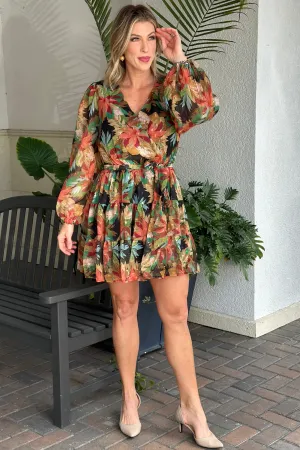 Moments of Bliss Printed Dress