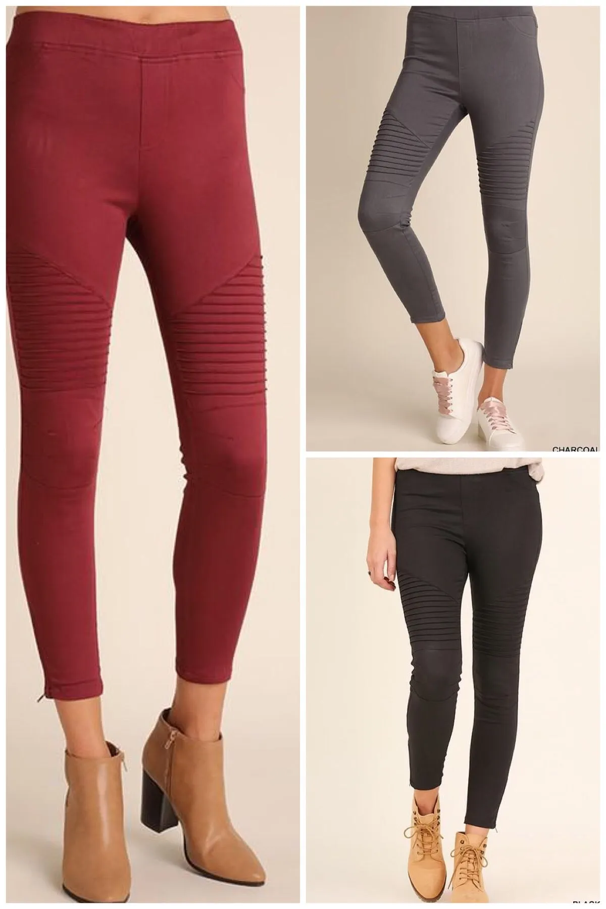 Moto Legging Pants