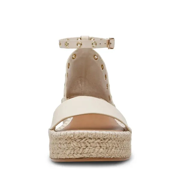 Moxara Sandal BONE LEATHER