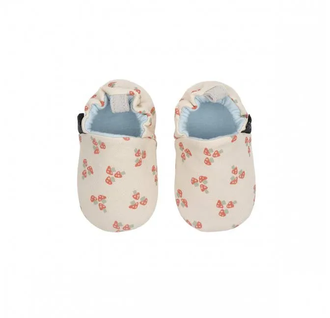 My first slippers 12-18 months Mushroom