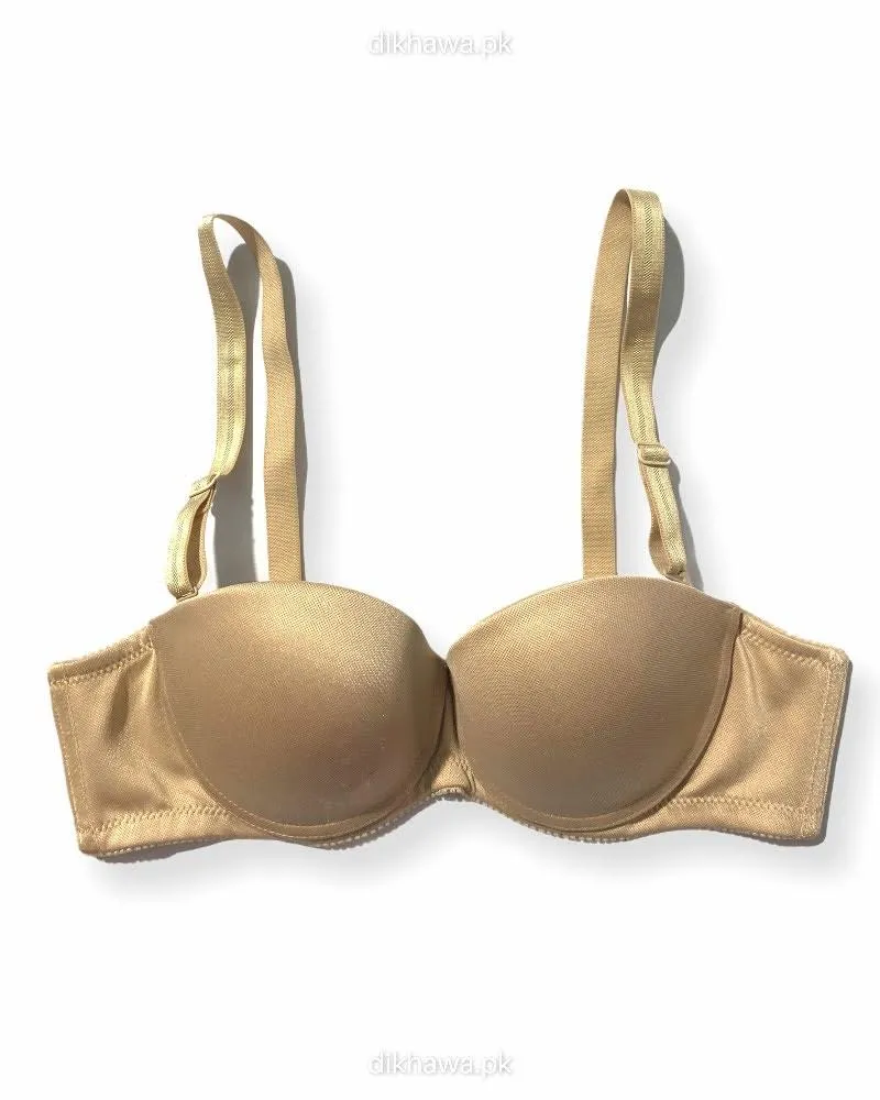 New Stylish Imported Stocklot Branded  Net Pushup Bra - Underwired Bra- Padded Bra - Pack of 2