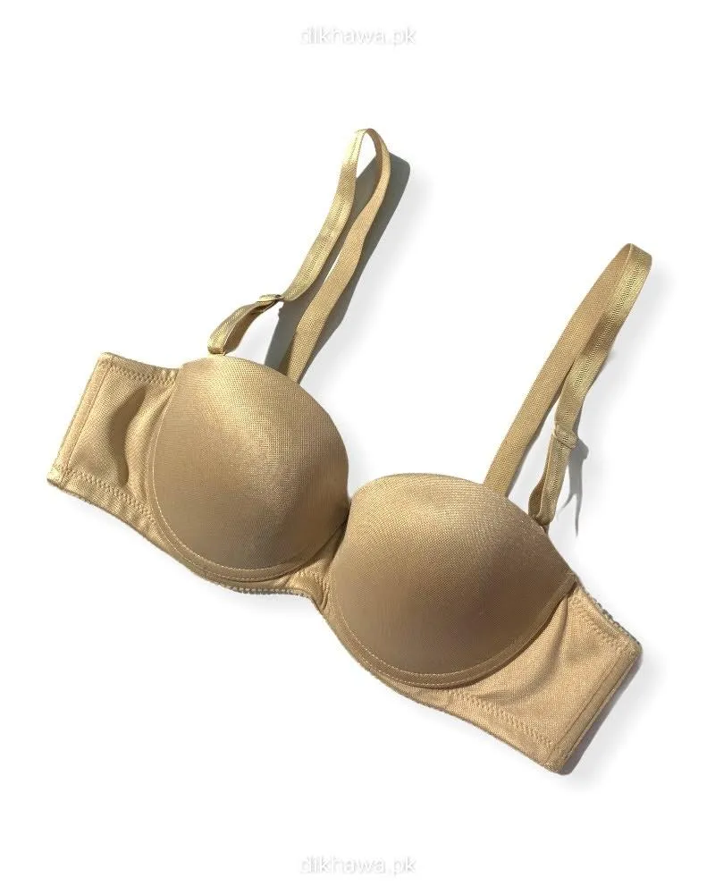 New Stylish Imported Stocklot Branded  Net Pushup Bra - Underwired Bra- Padded Bra - Pack of 2