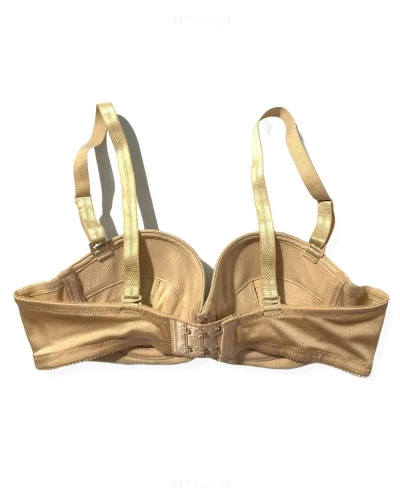 New Stylish Imported Stocklot Branded  Net Pushup Bra - Underwired Bra- Padded Bra - Pack of 2